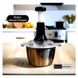 2 Litre Stainless Steel Manual Food Chopper