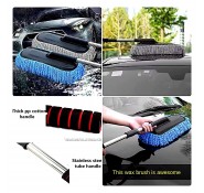 Microfiber Car Wash Brush with Extendable Handle