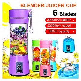 Portable USB Blender Juicer Cup 380ml