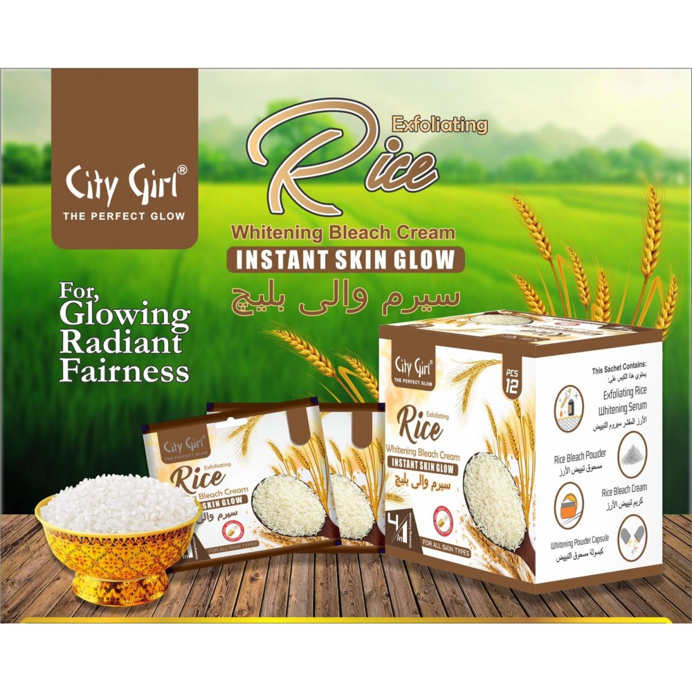 Rice Whitening Bleach Cream