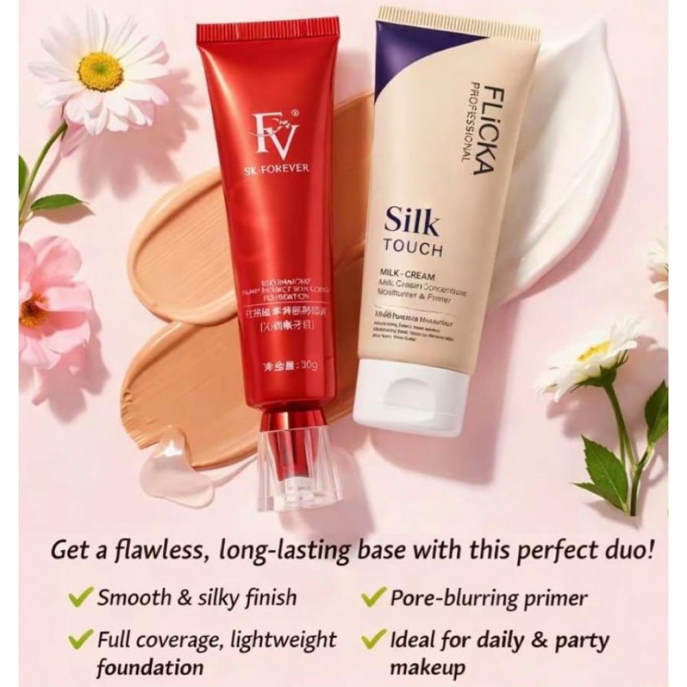 Foundation + Silk Touch