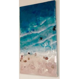 3D ocean Resin wall art