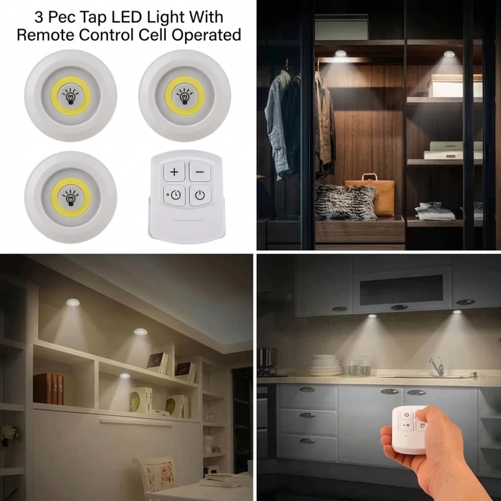 3 Pec Tap LED Light