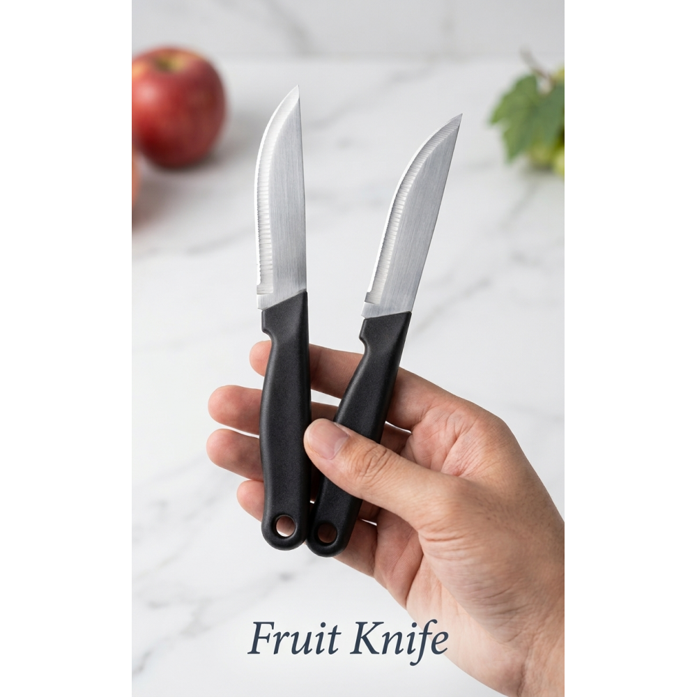 Stainless Steel Fruit & Vegetable Paring Knife Set