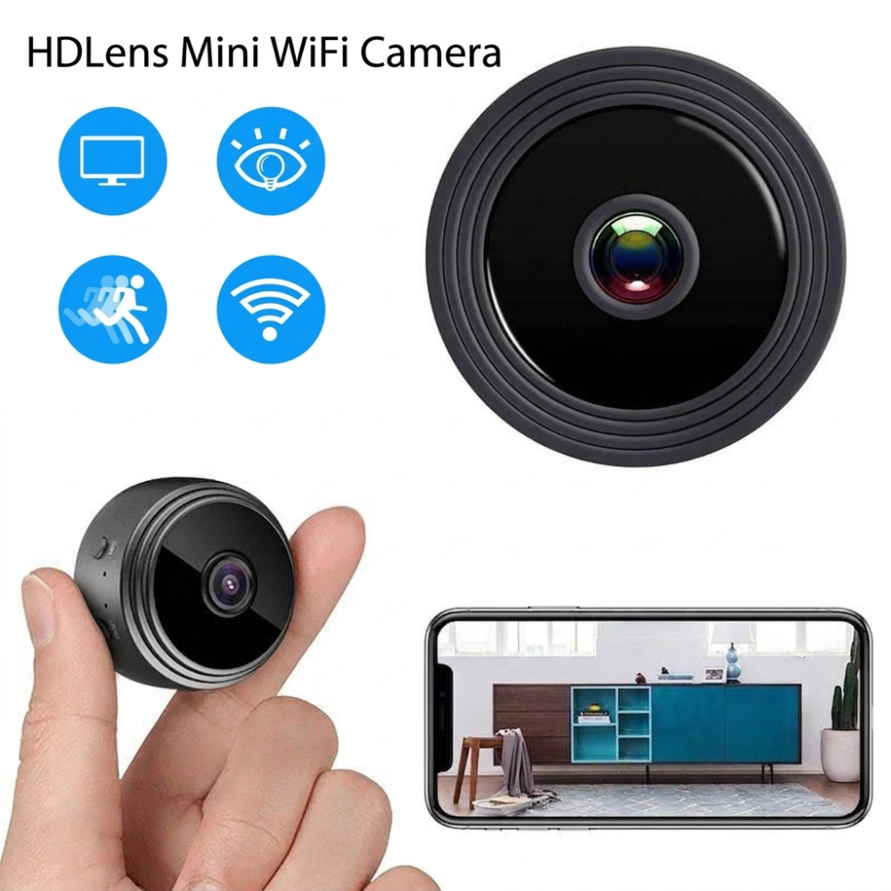 HDLens Mini WiFi Security Camera