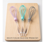 Multi-color Silicon whisk set