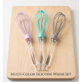 Multi-color Silicon whisk set